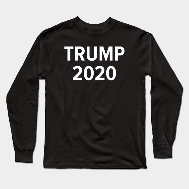 Donald Trump for President 2020 Long Sleeve T-Shirt by FalconArt